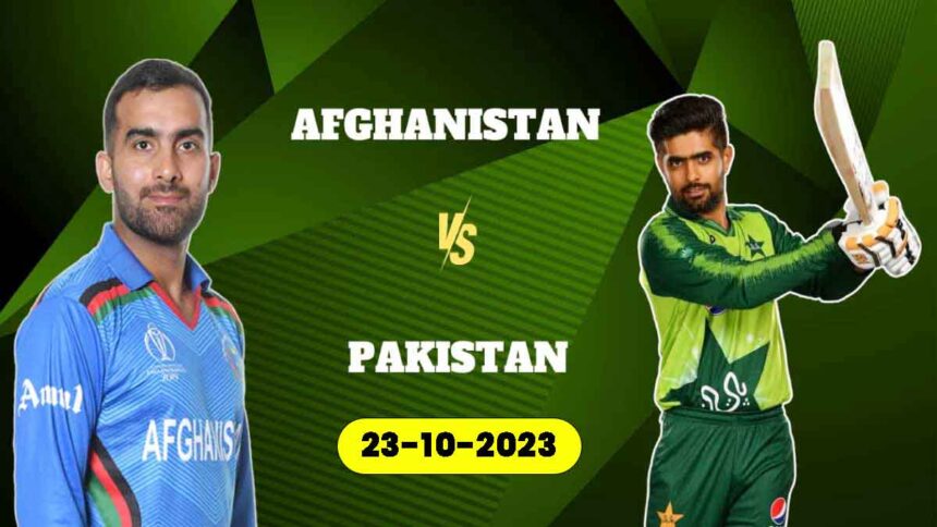 AFG vs PAK